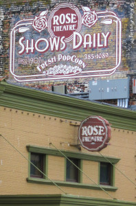 The lovely old Rose Theater