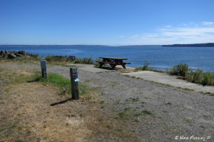 View of another one of the premium water-front sites. This is #307