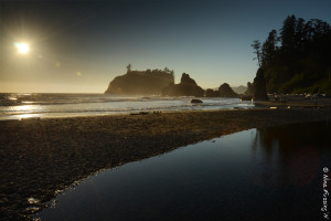 Late afternoon at Ruby Beach