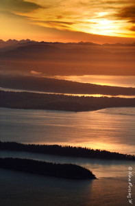 We're often the only folks on the mountain at sunrise