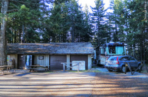 Our site next to the Learning Center