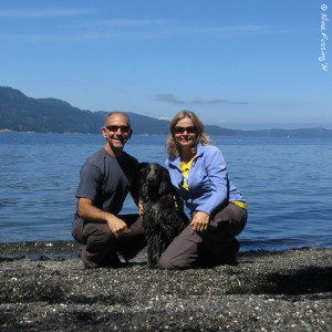 In our own little cove at Obstruction Pass