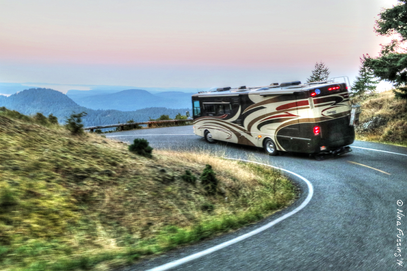 Paul managed to nab a shot of me coming round one of the more scenic turns...