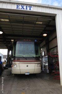 Back in the shop one last time...