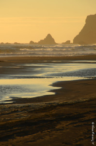 The cliffs make for a cool backdrop