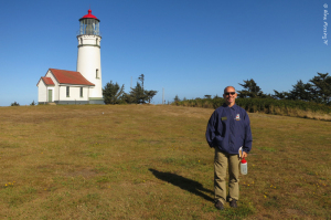 A brilliantly sunny morning at the lighthouse