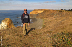 Posing on the cape early AM