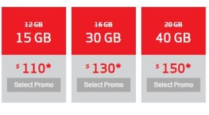 We took the 40GB plan