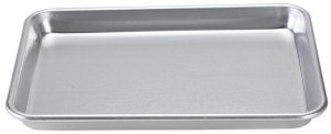 I really like these sturdy pans from Nordic Ware