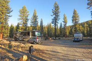 View of our site w/ the Technomadia team. We took one of the "group" sites