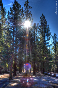 The sun really is stronger up here