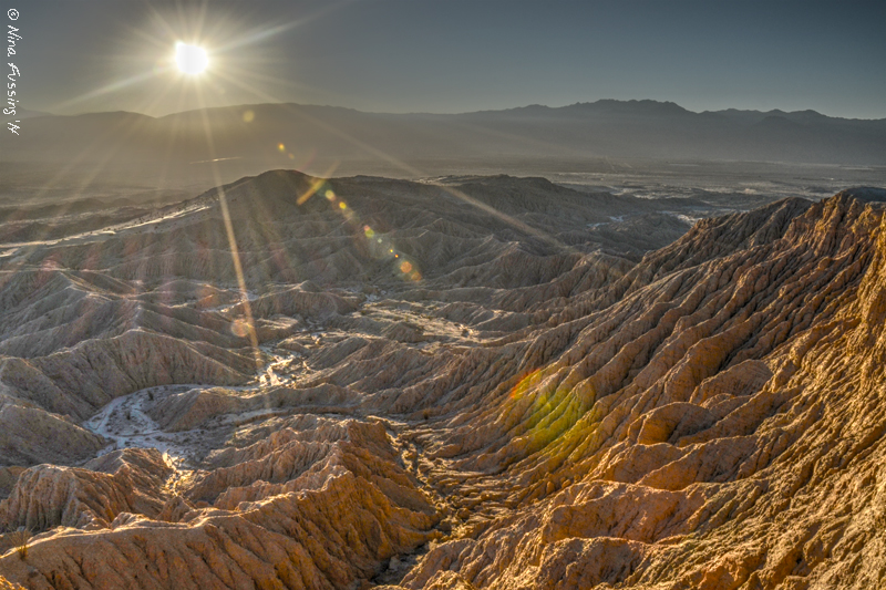 Sunset at Font's Point. Pretty darn magical!