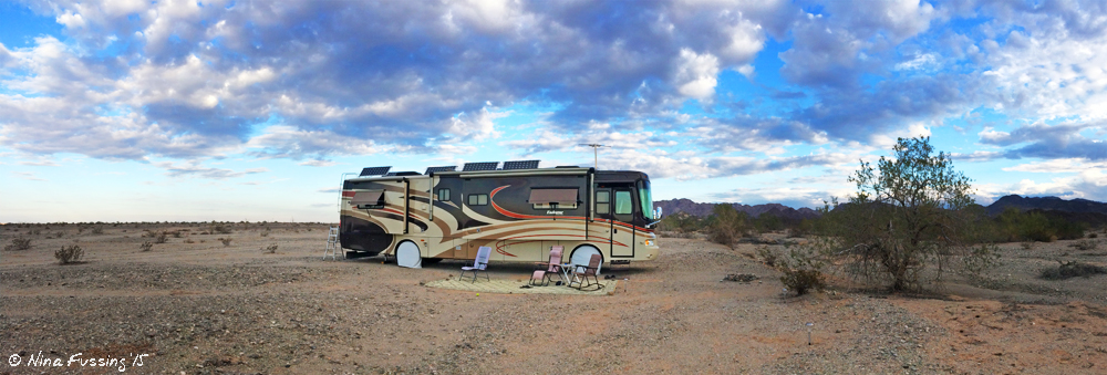 Panorama of our new site. Yup, this'll do :)