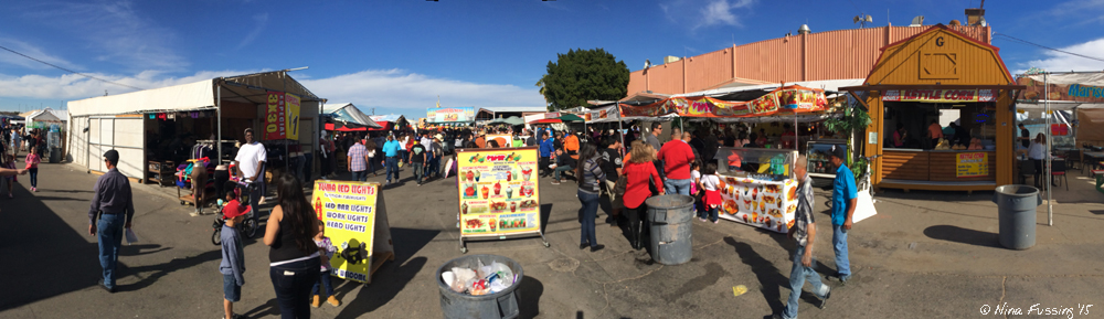 The Mexican Market -> By far the rowdiest and cheapest of the flea markets
