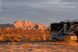 Our spot near on BLM outside the refuge