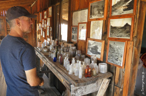 Paul check out old glass and history