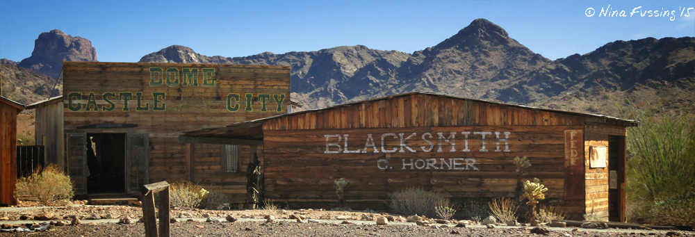 Blacksmith's sharpened drills, amongst other things, and were key to every mining town