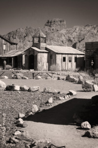 Castle Dome Peak & the old church
