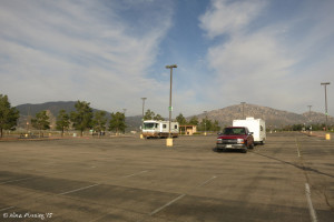 View of other RVs. These were in a lot down the way from us.