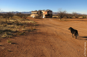This site is perfect. Firm, flat ground and lots of space to get IN and get OUT without disturbing the surrounding nature