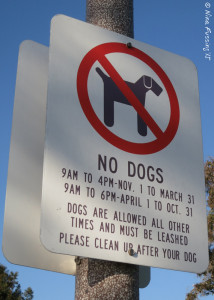 Dog rules in Mission Bay can be confusing