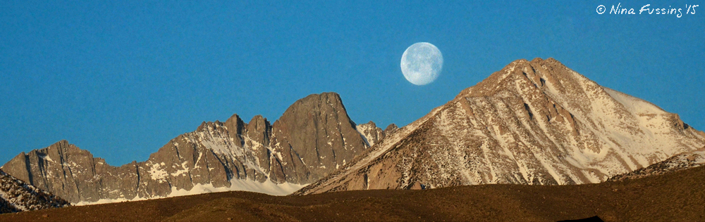 A rare moonset. I don't often capture these.