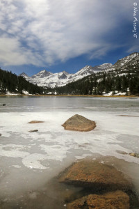 Gorgeous frozen lakes