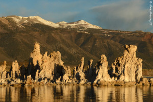 Morning light at the South Tufa's