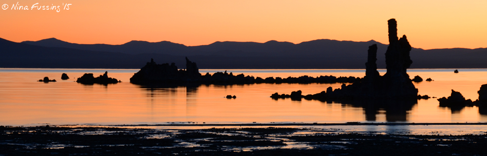 The South Tufa's at sunrise