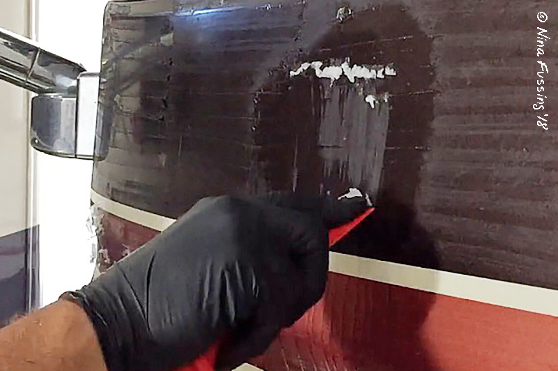 RV Beautification -> Removing The Ugly 3M Shield From The Front Of Our ...